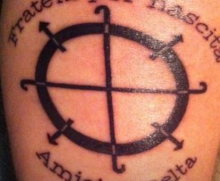 Sarah Calvo husband's tattoo art project