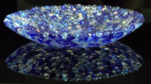 Bowl on Reflective Black